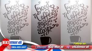 Maybe you would like to learn more about one of these? Dekorasi Dinding Keren Untuk Cafe Lukisan Cafe Modern