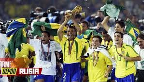 Últimas noticias de selección brasil. Brasil El Unico Pentacampeon Al Ganar La Copa Mundial De Futbol De 2002 Futbol Internacional Depor