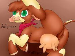 animal anus arizona cow ass bandana bovine brown fur cattle cow  furry green eyes holliday (artist) mammal non-anthro pussy solo spread legs  teats them's fightin' herds udders 