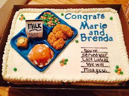 At a roast, guests can take turns telling funny stories about. Lunch Lady Retirement Cake Retirement Cakes Cupcake Cakes Creative Cakes
