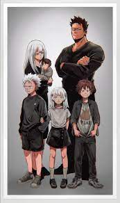 endeavor, todoroki shouto, todoroki touya, todoroki fuyumi, todoroki rei,  and 1 more (boku no hero academia) drawn by pepepecoooooo | Danbooru