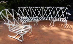 Vintage woodard chantilly rose patio furniture. Woodard Antiques Garden Antiques
