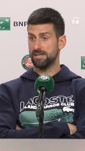 Say it ain’t so, Novak Djokovic 🥲 #RolandGarros