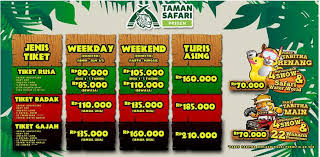 Berikut htm curung cilember terbaru : Harga Tiket Masuk Taman Safari Prigen Juni 2021 Wisatakaka