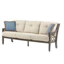 Home decorators collection, operates as a direct seller of home decor. Home Decorators Collection Richmond Hill Heather Slate Aluminum Outdoor Sofa With Hybrid Smoke Cushions 181 935 Sofa V2 The Home Depot Outdoor Sofa Outdoor Furniture Sofa Clearance Patio Furniture
