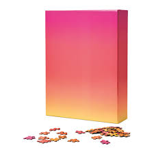 In 2010, designer ellen van dusen launched dusen dusen, a womenswear line known for its bold, original prints on versatile, wearable silhouettes. Buy Areaware Large Gradient Puzzle Pink Yellow Amara