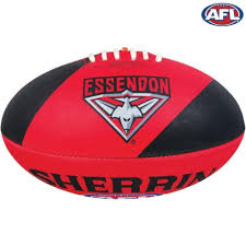 Sherrin Size 5 Club Afl Football Essendon Bombers From Sherrin Football Afl Essendon Football Club