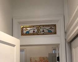 The transom is the window that is above the doorway. Tw 227 Stained Glass Transom Window Terraza Stained Glass