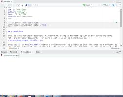 Knit Button Results Blank In R Markdown Stack Overflow
