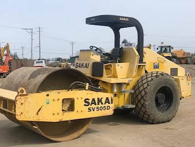 Sakai CV550T Smooth Drum Roller