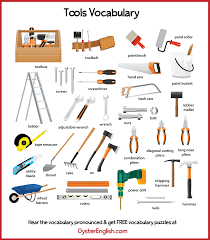 What are some tools mechanical engineers use? English Tools Vocabulary