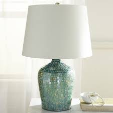 Oceans Turquoise Mosaic Table Lamp Mosaic Lamp Turquoise Table Lamp Table Lamp