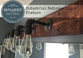 Farmhouse furniture & home décor tips. Diy Industrial Light For Vanity