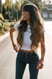 Try floral pants and a crop top, add a long vest and heels for a chic girlish outfit. Crop Top Outfit Ideas Style Tips Interior Designerella