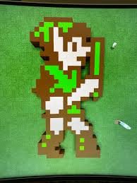 How to make link from the legend of zelda in pixel art formwant to support the channel. Pixel Art Of Link From Legend Of Zelda 2 Hope You Guys Like This One D Minecraft