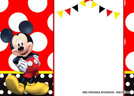 1st Birthday Mickey Mouse Clipart Black And White Free Mickey Mouse Birthday Invitation Templates Latest Drevio Mickey Mouse Birthday Mickey Mouse Birthday Invitations Mickey Invitations