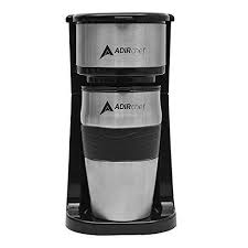 Black And Decker Brew And Go Paper Filter Adirchef Grab N Go Personal Coffee Maker With 15 Oz Travel Mug Blackstainless Steel Learn More By Visiting The Imag Mugs Coffee Travel Black Stainless Steel