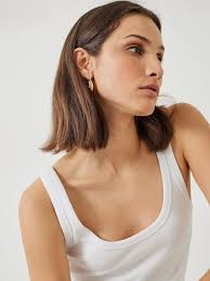 Buy Hush White Seth Low Scoop Ribbed Vest from Next USA