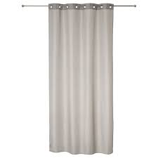 Livraison rideau occultant ou store gratuit en point relais colis®. Rideau Occultant A Oeillets 140x260cm En Polyester Gris Look Jute Pas Cher Achat En Ligne Zodio