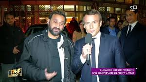 Le dernier prime en date de touche pas à mon poste, diffusé le 19 avril dernier, avait rassemblé 1 140 000 tpmp refait l'année : Improbable Emmanuel Macron Repond Aux Questions De Cyril Hanouna Video Actu Tele 2 Semaines