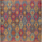 Jaipur Living Prisma Eaven PSA10 Gold/Blue Area Rug by Vibe 1' 6''  Returnable Sample Swatch