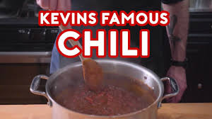 High quality chili beans gifts and merchandise. Binging With Babish Kevin S Famous Chili From The Office Youtube