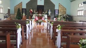 Paket Dekorasi Pemberkatan Gereja Yogyakarta Pusat Wedding Organizer Yogyakarta