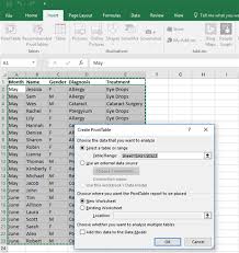 Analyzing Data In Excel