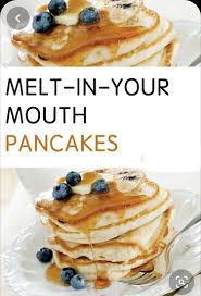 Bisquick Pancakes For One Chrissy S Pancakes 1 2 Recipe 1 Cup Bisquick 2 3 Cup Milk 1 2 Egg 1 2 Tbspn Vanilla Sugar 1 2 Tspn Vanilla Extract 2 In 2020 Recipes Favorite Recipes Pancakes
