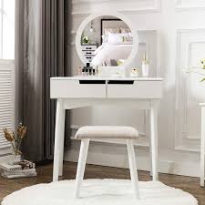 Check spelling or type a new query. Iasus Wooden Dressing Table With 2 Drawer Storage White Decornation