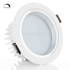 Globe electric 90540 4 swivel round trim recessed lighting kit. 12w Dimmable Retrofit Led Recessed Lighting Fixture Led Ceiling Light 120w Halogen Equivalent Recessed Led Downlight Light Fixtures Dimmable Led Recesseddimmable Led Aliexpress