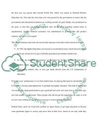 So what is the purpose of. Advocacy Position Paper On Student Debt Coursework