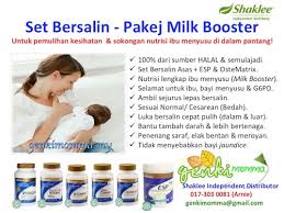 Satu set saja, tapi merangkumi: Senarai Harga Set Bersalin Shaklee Premium Genkimomma My
