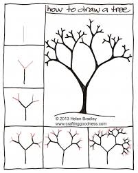 How To Draw A Tree Step By Step This Tutorial Makes So Much Sense Art Lessons Art Worksheets Art Classroom