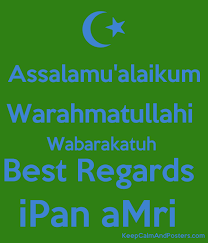 Tulisan arab wassalamualaikum warahmatullahi wabarakatuh dan artinya. Assalamu Alaikum Warahmatullahi Wabarakatuh Best Regards Ipan Amri Keep Calm And Posters Generator Maker For Free Keepcalmandposters Com