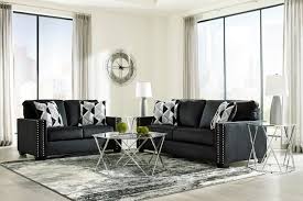 In stock at store today. Rent Signature Design By Ashley Gleston Onyx Sofa And Loveseat Same Day Delivery At Rent A Center