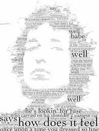 bob dylan made using the lyrics from like a rolling stone bob dylan like a rolling stone dylan