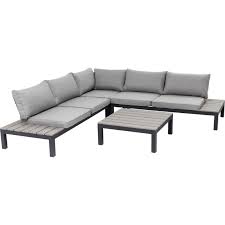 Vidaxl garden lounge set 14 pieces poly rattan black outdoor patio sofa seat. Black And Grey Garden Furniture Holiday Kare Design