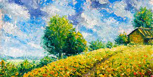 Maybe you would like to learn more about one of these? Atlanta Botanical Garden Canceled Landscape Painting With Palette Knife