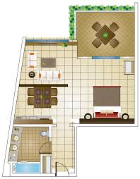 You have many planning options here to ensure that your dream kitchen becomes a reality: Junior Suite W Kitchenette The Tropical