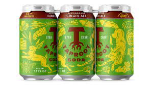 Taproot Soda Branding And Packaging Design Alana Louise Soda Brands Craft Soda Packaging Design