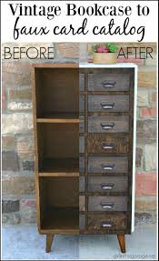 Ready to make a print? 21 Amazing Diy Card Catalogs And Industrial Storage Makeovers Girl In The Garage