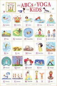 27 karten (26 buchstaben und 1 joker); The Abcs Of Yoga For Kids Poster Teresa Anne Power Amazon De Bucher