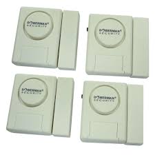 Door alarms for alzheimer and dementia patients. Doberman Security Home Security Window Door Alarm Kit 4 Pack Se 0137 The Home Depot