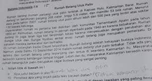 1 Cerita Yang Terdapat Pada Teks Di Atas Merupakan Karangan A Nonfiksib Eksposisi C Brainly Co Id
