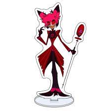 Amazon.com: AWAVAWA Hazbin Hotel Stand Figure,Anime Vaggie Alastor Cosplay  Toy Props (Stand Figure3) : Toys & Games