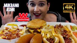 ASMR MUKBANG] RED ROBIN