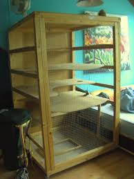 Diy Tutorial How To Make A Large Multi Level Wooden Cage For Chinchillas And Other Small Pets Ferret Cage Ferret Cage Diy Ferret Diy