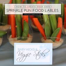 Ensure that each tent is folded along the center horizontal line. How To Create Food Tents Sticks With Sprinkle Sayings Jessy Melissa