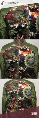 Switch Remarkable Bomber Jacket Multicolor Xl Nwt Bomber Jacket Multicolor Soft Velvet